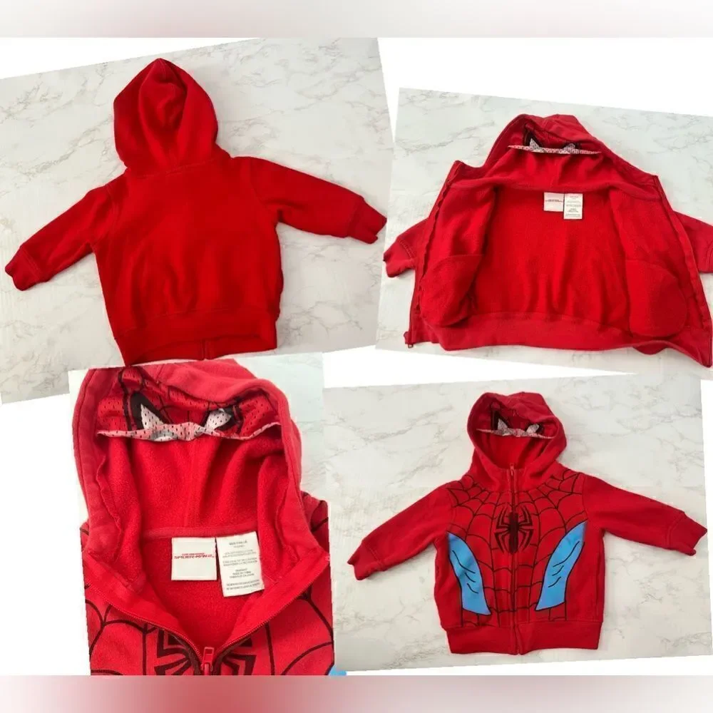 Toddler Sweatshirt Zip Up Hoodie Bundle